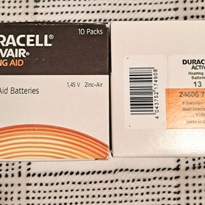 Hearing Aid Batteries Zinc-Air
